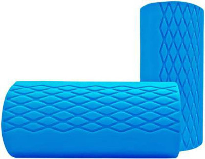 HACKERX Rod Hand Grip for Gym, Fat Grip for Weight Lifting Rods and Dumbbells Hand Grip/Fitness Grip(Blue)
