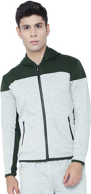CHKOKKO Full Sleeve Colorblock Men Jacket