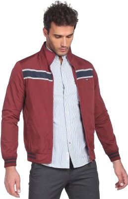 ARROW Full Sleeve Striped Men Jacket