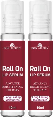 Bon Austin Premium Pink Fruity Lip Serum For Moisturizing & Nourishing With Glossy & Shiny Effect- Men & Women Almond(Pack of: 2, 20 g)