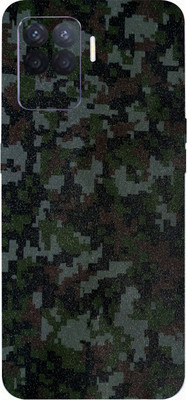 BugguSkin OPPO F19 Pro Mobile Skin(Ultra Super Camouflage Digital Skin With High Matte Finish., Mobile Skin (Back+Side+Camera))