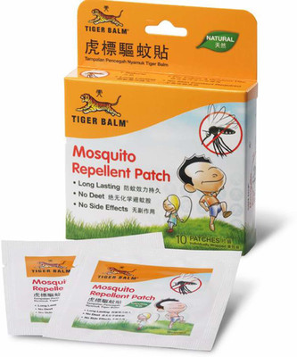 Tiger Balm Mosquito Repellent Patch - 10 Patches 10 Mosquito Coil