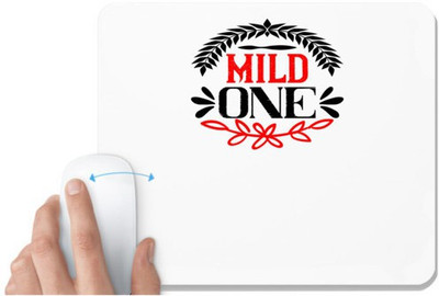 UDNAG White Mousepad 'Couple | mild one' for Computer / PC / Laptop [230 x 200 x 5mm] Mousepad(White)