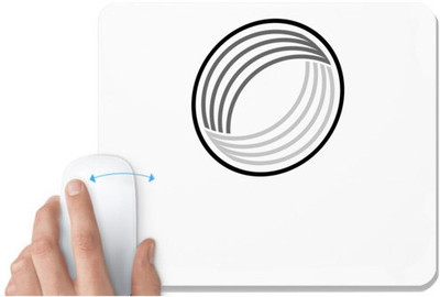 UDNAG White Mousepad 'Illustration | Drawing4' for Computer / PC / Laptop [230 x 200 x 5mm] Non Slip Base Mousepad(White)