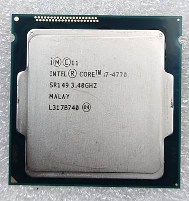 Intel i7 4770 4th Generation 3.4 GHz LGA 1150 Socket 4 Cores Desktop Processor
