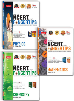 MTG Objective NCERT At Your FINGERTIPS For NEET-AIIMS - Physics, Chemistry, Mathematics, Best NEET & JEE Books (Based On NCERT Pattern - Latest & Revised Edition 2022) Set Of 3 Books(Paperback, MTG Editorial Board) MTG Objective NCERT At Your FINGERTIPS For NEET-AIIMS - Physics, Chemistry, Mathematics, Best NEET & JEE Books (Based On NCERT Pattern - Latest & Revised Edition 2022) Set Of 3 Books(Paperback, MTG Editorial Board)