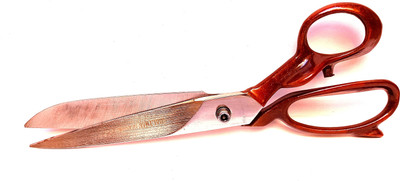 SHALIMAR SCISSORS COMPANY Tailor Scissors 10 Inches Textile & leather Cutting scissor Professional Tailoring Scissor Industrial Scissor Scissors(Set of 1, Reddish Brown)