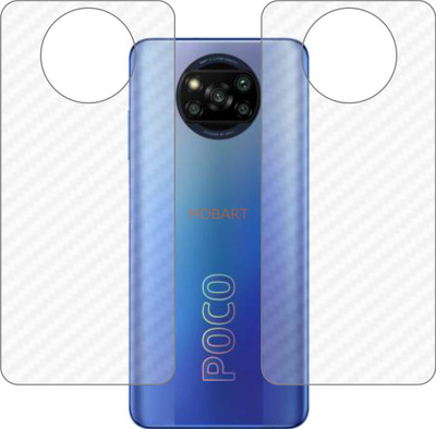 MOBART Back Screen Guard for POCO X3 PRO M2102J20SG(Pack of 2)