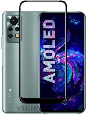 VIGHNAD Edge To Edge Tempered Glass for Infinix Note 11s(Pack of 1)
