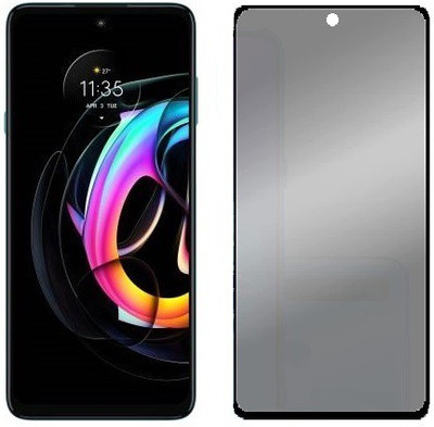 VIGHNAD Edge To Edge Tempered Glass for Poco M4 Pro 5G Privacy(Pack of 1)