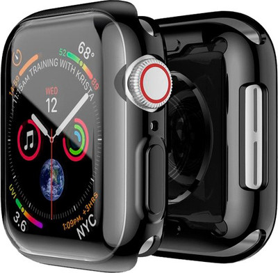 VOLMERE Front and Back Screen Guard for Apple Watch Screen Protector Case Cover 42mm Series 3, Series 2, (2 in 1), Silocon TPU Case with Silicon Screen Protector(Pack of 1)