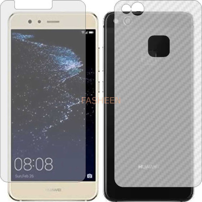 Fasheen Front and Back Tempered Glass for HUAWEI HONOR P10 LITE (Front Matte Finish & Back 3d Carbon Fiber)(Pack of 2)