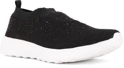 NORTH STAR Walking Shoes For Women(Black , 6)