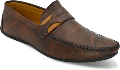 FENTACIA Loafers For Men(Brown)