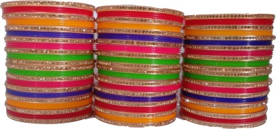 SKH ENTERPRISES Plastic Zircon Bangle(Pack of 3)