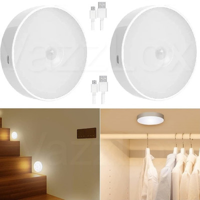 ENMORA RRT- Sensor Light for Home with USB Charging Rechargeable T54 Ceiling Lamp
