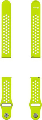 Noise 22 MM Sports Edition Single Color Smart Watch Strap(Yellow)