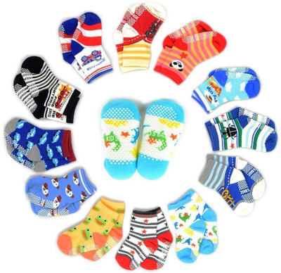 KidBee Baby Girls Printed, Self Design, Geometric Print, Striped Ankle Length(Pack of 3)