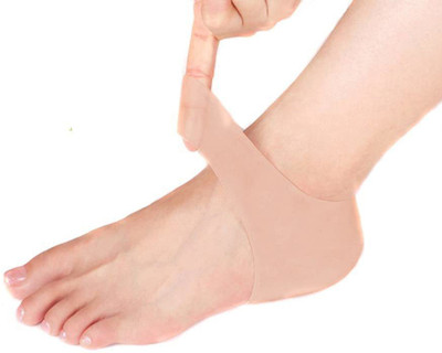 ActrovaX IVI®-163-AZ-Silicone Heel Front Socks (HALF HEEL) Heel Support