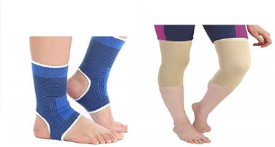 smile4u (ANKLE/ KNEE) Gaurd Pain Relief for Gym DS=2 Physical Activities and Pain Remover Ankle Support