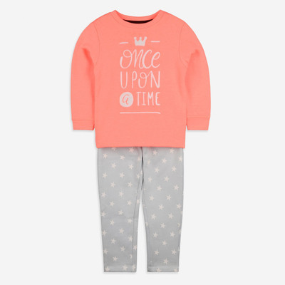 Cherry Crumble Embroidered Baby Boys & Baby Girls Track Suit