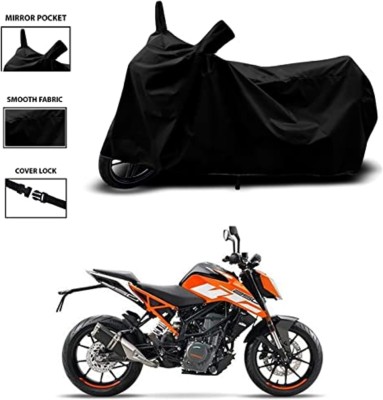 AutoGalaxy Waterproof Two Wheeler Cover for KTM(250 Duke BS6, Blue)