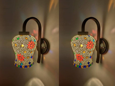 Arus Uplight Wall Lamp Without Bulb(Pack of 2)