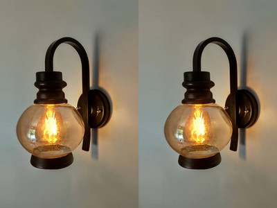 Arus Uplight Wall Lamp Without Bulb(Pack of 2)