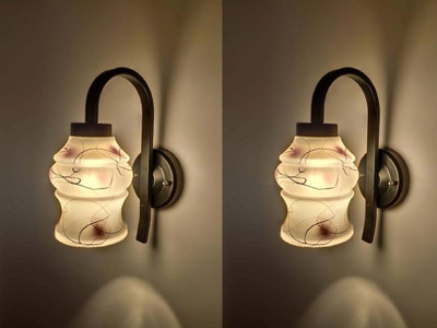 Arus Uplight Wall Lamp Without Bulb(Pack of 2)