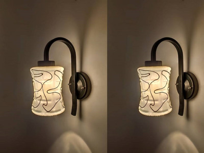 Arus Uplight Wall Lamp Without Bulb(Pack of 2)