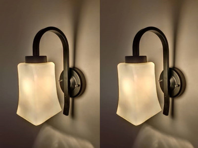 Arus Uplight Wall Lamp Without Bulb(Pack of 2)