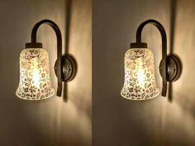 Arus Uplight Wall Lamp Without Bulb(Pack of 2)