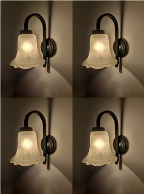 PR Prashant Uplight Wall Lamp Without Bulb(Pack of 4)
