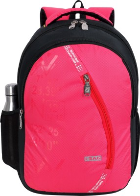 i-bag Laptop Casual College Travel office Backpack for Men and Women 32 L Laptop Backpack(Pink)