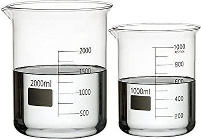 Salco 1000 ml Measuring Beaker(Pack of 2)