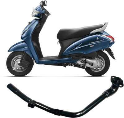 AUTOPLEX Honda Activa 3G Slip-on Exhaust System(Mild Steel)