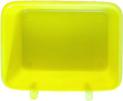 SN AQUATIC Caged Bird Feeder(Yellow)