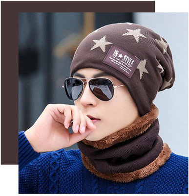 Brats N Beauty Printed Beanie Cap