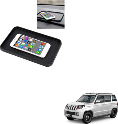 SEMAPHORE PVC Tray Mat For  Mahindra TUV 300(Black)