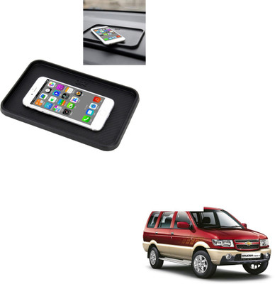 SEMAPHORE PVC Tray Mat For  Chevrolet Tavera(Black)