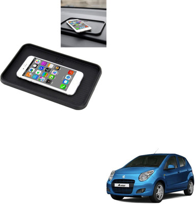SEMAPHORE PVC Tray Mat For  Maruti A-Star(Black)