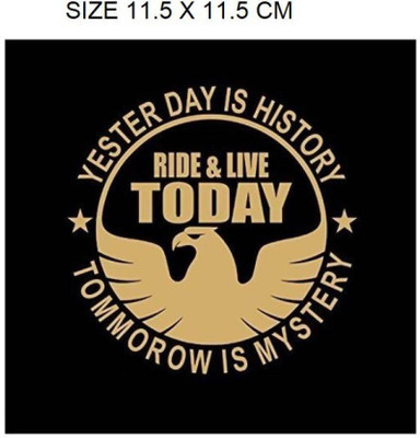 INDIAN RACER Sticker & Decal for Car & Bike(Multicolor)