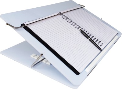Novelty Store 1 Compartments Virgin Polystyrene Laptop Stand, Table Top (White) 12x16(White)
