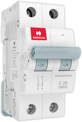 HAVELLS EURO-II DHMGCDPF020 MCB(2)