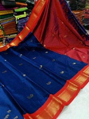 RADHA SAREES Cotton Silk Self Design Multi-purpose Fabric