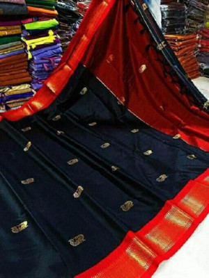 RADHA SAREES Cotton Silk Self Design Multi-purpose Fabric