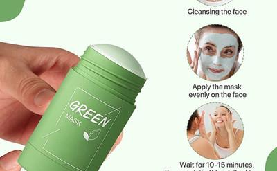 GFSU BEST FOR ULTRA CLEANSING GREEN TEA CLAY MASK STICK(40 g)