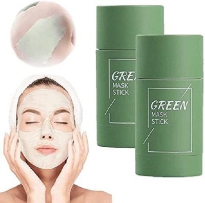 MYEONG Green Tea Facial Detox Mud Mask Green Tea Purifying Clay Stick Mask(80 g)