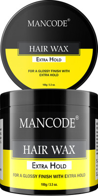 MANCODE Extra Hold Hair Wax, For a Glossy Finish with Extra Hold, 100 gm, PACK OF 1 Hair Wax(100 g)