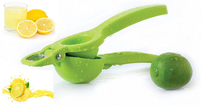 BadiWal Plastic BOTTLE OPENER. 2 in 1 LEMON SQUEEZER Hand Juicer(Green)